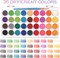 36-Color Watercolor Paint Set with Water Brush Pen, 10 Paint Brushes – Vibrant Water-Soluble Paint Cakes for Kids, Adults & Beginner Artists